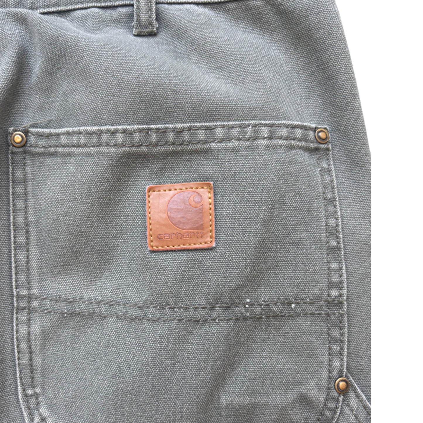 Carhartt Cargo Double Knee Khaki Pants