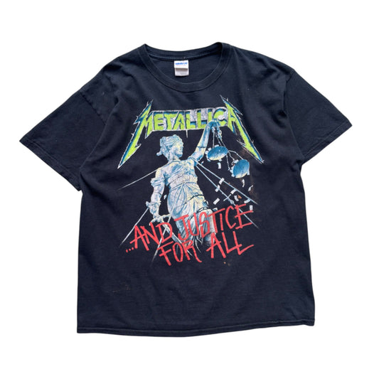 Metallica And Justice For All Band Vintage 00s T-shirt